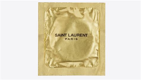 ysl condoms cost|french fashion house condoms.